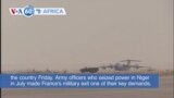 VOA60 Africa - Last French troops left Niger