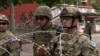 Kosovo, Zvecan, KFOR deployed at municipal headquarters