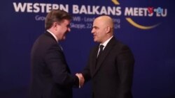 Какви се реакциите по посетата на
О`Брајан на Скопје? 