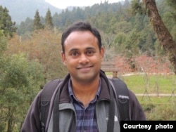 新德里中国研究所研究员拉维普拉萨德·纳拉亚南教授 (本人提供)