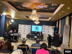 海牙世界公民法院公审习近平，检察官陈词 (盛雪提供)