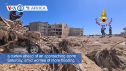 VOA60 Africa - Libya: Official toll from flooding rises to 11,300