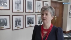 Елена Левонченко на Белорусском бизнес-форуме в Вашингтоне