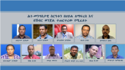 የዐማራ ክልልን በመቆጣጠር የፌዴራል መንግሥቱን ለመጣል በኅቡእ ተደራጅተዋል የተባሉ ግለሰቦች ዝርዝር ይፋ ተደረገ