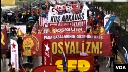 Dîmeneke 1ê Gulanê li Enqerê.