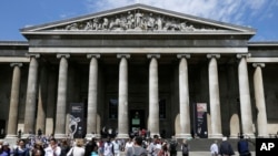 资料照：位于伦敦的大英博物馆外景