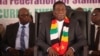 FILE - Zimbabwean President Emerson Mnangagwa, seen here in March 2024, is currently in his second term and the country would need to amend its constitution for him to run for a third. (Columbus Mavhunga/VOA)