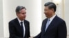 US Secretary of State Antony Blinken shakes hands with Chinese President Xi Jinping in the Great Hall of the People in Beijing, China, June 19, 2023. (Reuters/Leah Millis/Pool)