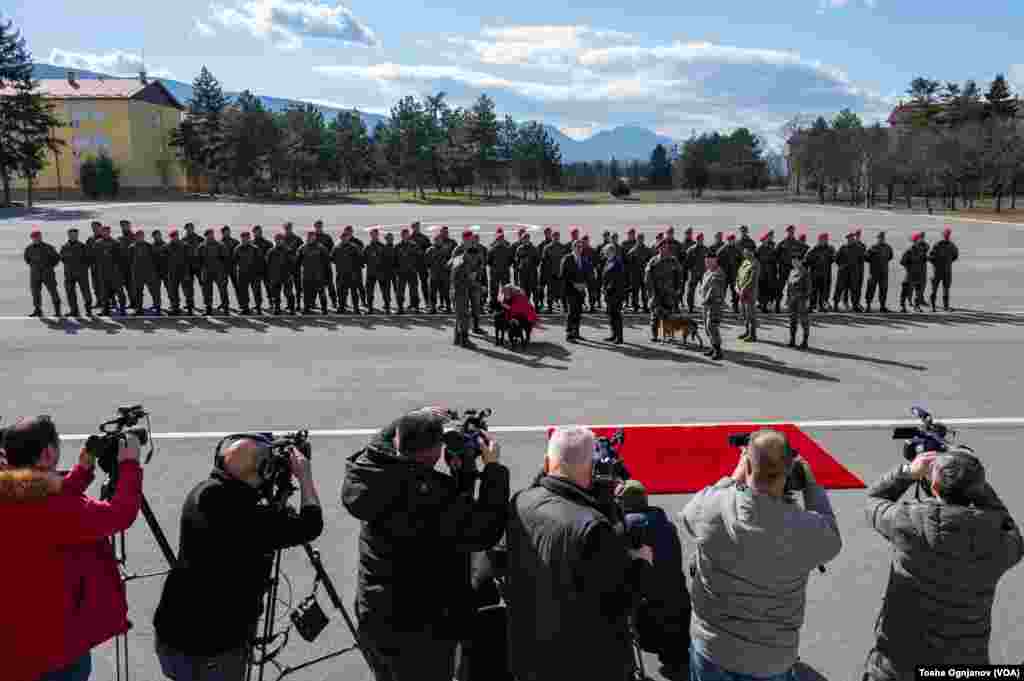 Пречек на специјалните армиски сили од спасувачка мисија во Турција