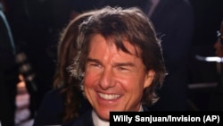 Tom Cruise menghadiri Makan Siang Nominasi Academy Awards ke-95, 13 Februari 2023, di Beverly Hilton Hotel di Beverly Hills, California. (Foto: AP)