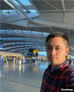 流亡英国的香港前区议员郭子健 （郭子健提供）