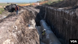 کار بالای احداث لوله انتقال آب از اسراییل به اردن جریان دارد