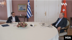 Мицотакис и Ердоган повеќепати се обиделе да ги смират меѓусебните децениски тензии