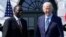 Prezidan Joe Biden akeyi Prezidan Kenya William Ruto nan Lamezonblanch nan Washington, 22 Me, 2024. 