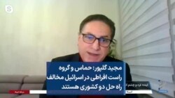 مجید گلپور: حماس و گروه راست افراطی در اسرائیل مخالف راه حل دو کشوری هستند