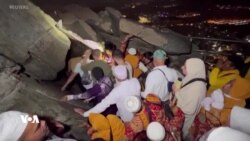 لەگەڵ نزیکبوونەوەی جەژنی قوربان زیارەتکاران ڕوو لە شوێنە پیرۆزەکانی مەککە دەکەن