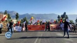 በመኾኒ ከተማ የተጠለሉ የአላማጣ ተፈናቃዮች ሰልፍ በመውጣት ለመመለስ ጠየቁ