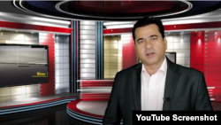 FILE - Pakistani TV reporter Imran Riaz Khan appears in a YouTube posting dated Aug. 14, 2021. Khan was arrested June 12, 2024 — his third detainment by Pakistani authorities in 13 months.