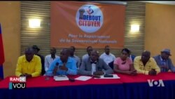 Mouvman Politik Debou Sitwayen Fikse Pozisyon li sou Rapo Nasyonzuni sou Ayiti a