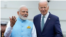 যুক্তরাষ্ট্রের প্রেসিডেন্ট বাইডেন ও ভারতের প্রধানমন্ত্রী মোদী।
