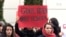 Kosovo, Pristina, International Women's Day protest