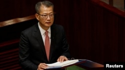 资料照：香港财政司司长陈茂波