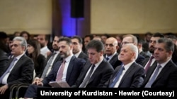 بەشداری مەسرور بارزانی و بەرپرسانی تری هەرێم و عێراق لە سیمپۆزیەمی بەرەنگاربوونەوەی گۆڕانکاری کەشوهەوا کە لە هەولێر بەڕێوەچوو ڕۆژی 12-5-2024