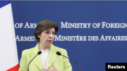 وزیر امور خارجه فرانسه