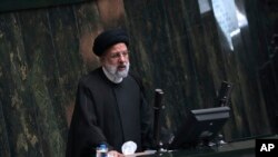 Rais wa Iran, Ebrahim Raisi. April 30, 2023.