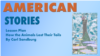 Lesson Plan for American Stories - How the Animals Lost Their Tails