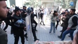 Van'da DEM Partili Zeydan'ın başkanlığına yargı müdahalesi sonrasında protestolar