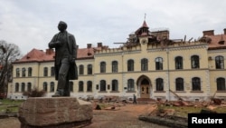 俄罗斯无人机袭击破坏了乌克兰民族主义组织(OUN)创始人之一班杰拉的母校、位于乌克兰利沃夫州的国立农业大学。(2024年1月1日)