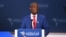 FILE - Keith Rowley, Trinidad and Tobago's prime minister, speaks in Los Angeles, June 10, 2022. On Monday, he said the nation's state of emergency was declared based on advice from police to the National Security Council "of heightened criminal activity" endangering the public.