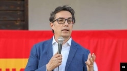 Стево Пендаровски, актуелен претседател и кандидат за втор претседателски мандат на Северна Македонија