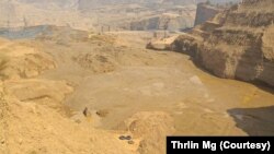 ဖားကန့်ကျောက်စိမ်းတွင်းနွံကန်ပြိုကျတဲ့မြင်ကွင်း ယခင်မှတ်တမ်းဓာတ်ပုံ (မတ် ၁၂၊ ၂၀၂၄)