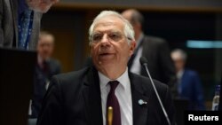 የአውሮፓ ኅብረት የውጭ ጉዳይ ፖሊሲ ሓላፊ ጆሴፕ ቦረል 