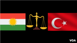 Alayê Kurdan û alayê Tikriyê