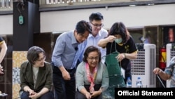 赖清德就职总统前夕，邀请台湾友邦元首体验“钓虾”休闲活动。（台湾总统府提供）