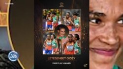 ለተሰንበት የዓለም ስፖርታዊ ጨዋነት ሽልማትን አሸነፈች