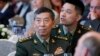 中国国防部长李尚福在新加坡出席香格里拉对话。（2023年6月2日）