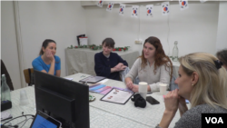 이스라엘 텔아비브에서 한국어를 배우는 수강생들.