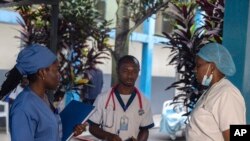 ภาพจนท.การแพทย์ท่โรงพยาบาลกลางในเมืองโกมา สาธารณรัฐประชาธิปไตยคองโก เมื่อ 14 ส.ค. 2567 