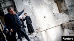 英国外交大臣卡梅伦2023年11月16日访问乌克兰敖德萨。