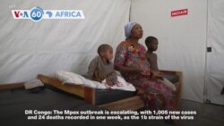 VOA60 Africa - DR Congo: Mpox outbreak escalating - 1,005 new cases, 24 deaths recorded in one week