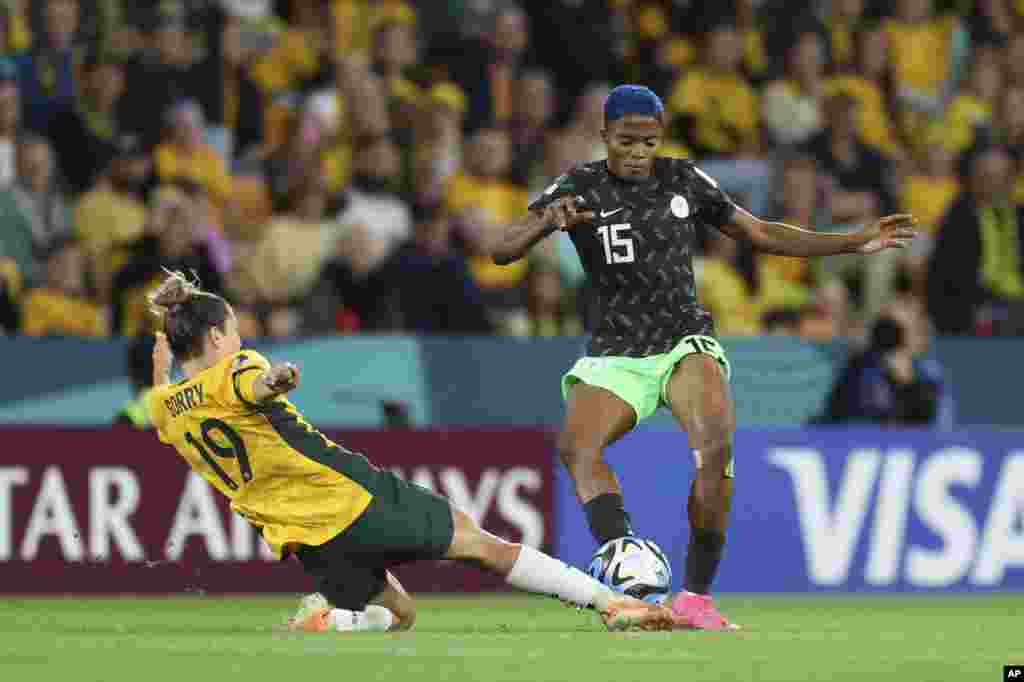 تیم فوتبال زنان نایجریا و آسترالیا در رقابت&zwnj;های جام جهانی فوتبال زنان &nbsp;