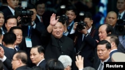 资料照片：朝鲜领导人金正恩。（2019年3月2日）