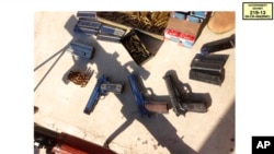 اسلحه‌های توقیف‌شده کارتل سینالوآ در آمریکا – آرشیو