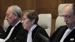 የዓለም አቀፉ የፍትሕ ችሎት ፕሬዚዳንት ጆአን ኢ ዶኖጉ