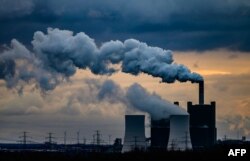 View of the lignite-fueled Schkopau power plant south of Halle, Germany, Jan. 4, 2024.