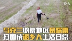 乌克兰收复地区易踩雷 扫雷成返乡人生活日常